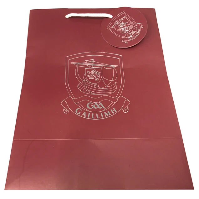 Gaelic Custom printing portable shopping gift packaging paper bag