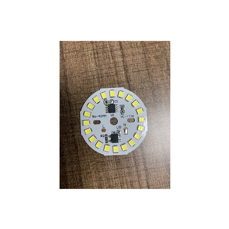 90lm/W 9W Ra 70 ac 220V SMD dob driverless led pcb module for LED  Bulb Light
