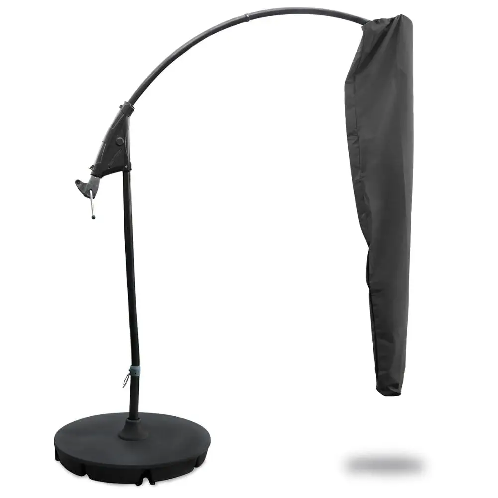  Простая Водонепроницаемая наружная Защитная крышка на молнии со шнурком для зонтиков с консольными зонтиками