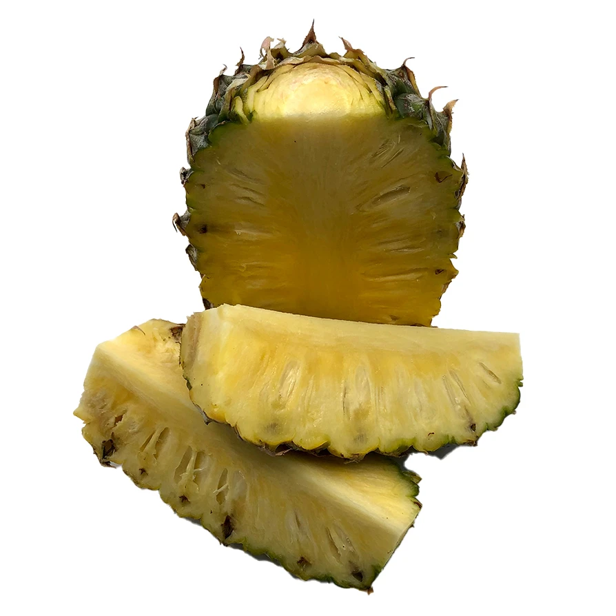 Premium High Quality Super Fresh Yellow Pineapple Fruit Top grade 80 percent Maturity Consuming Box packing from Thailand