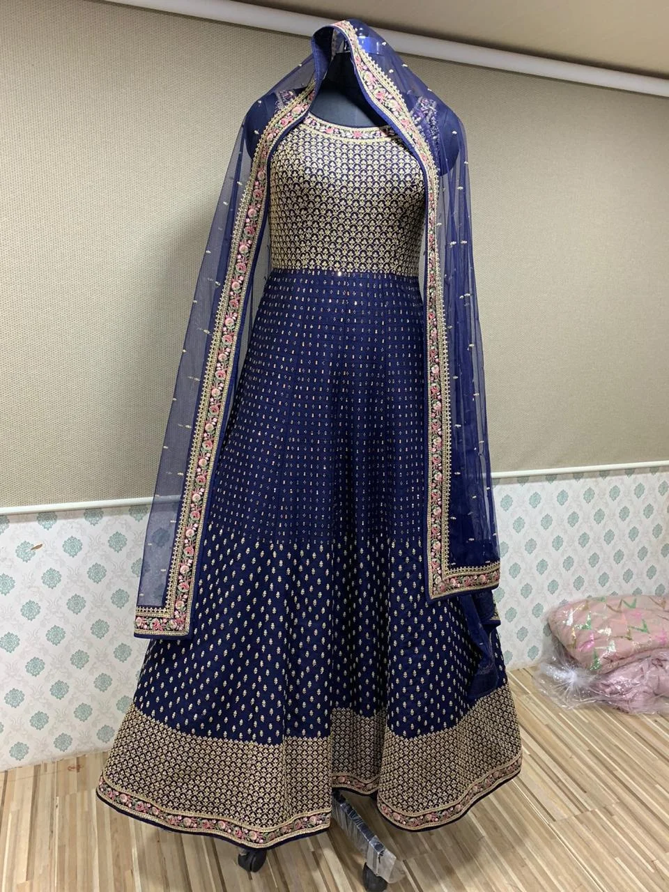 Designer Salwar kameez suit Dupatta Indian & Pakistani ladies women wear Embroidery stone work latest salwar kameez suit