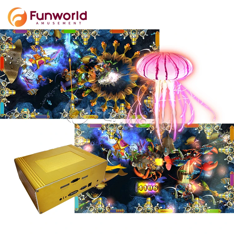 Онлайн лучшие игры ультра Монстр мобильное приложение рыба игровая Коробка Рыбалка Стрельба машина доска