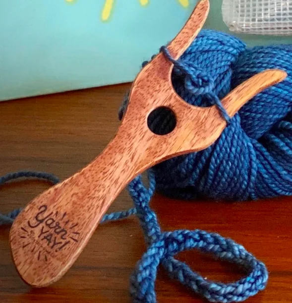 Wool Cotton Knitting Fork PP Material Travel-friendly Needlework Tool for Office Kitchen Desktop Use Christmas Halloween Gift