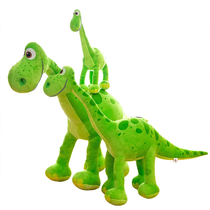 YIWU AULLAN  Hot Wholesale  Kawaii  Kids Birthday Gifts  Dinosaur Doll Green Long Neck Dinosaur Stuffed Animal Plush Toy