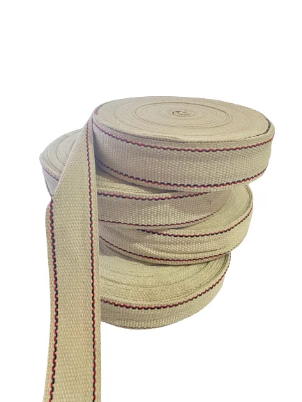 Customized Cotton Webbing for Tent Tarpaulin High Quality Organic Cotton Niwar Tape
