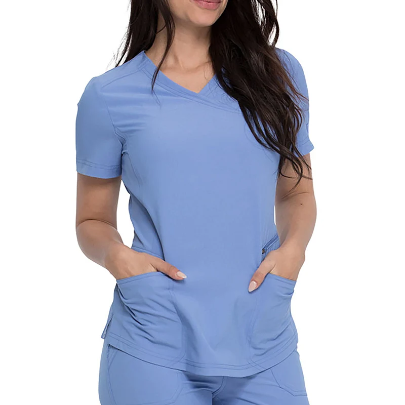 High Quality srubs medical scrubs uniform nurse hospital Dental Uniform Medical Scrubs Female Medical Dress