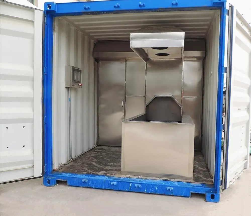 
2022 Cremation Container Equipments for Human Bodies Mobile Furnace High Efficiency CE Fuel Saving 380/220V 