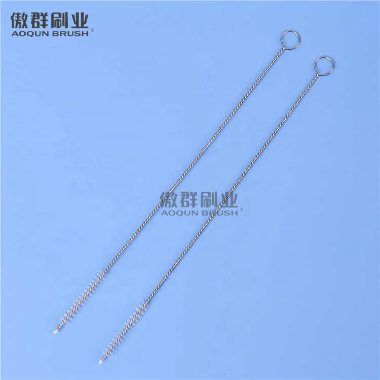 Одноразовая хирургическая Маленькая нейлоновая щетка для очистки витой