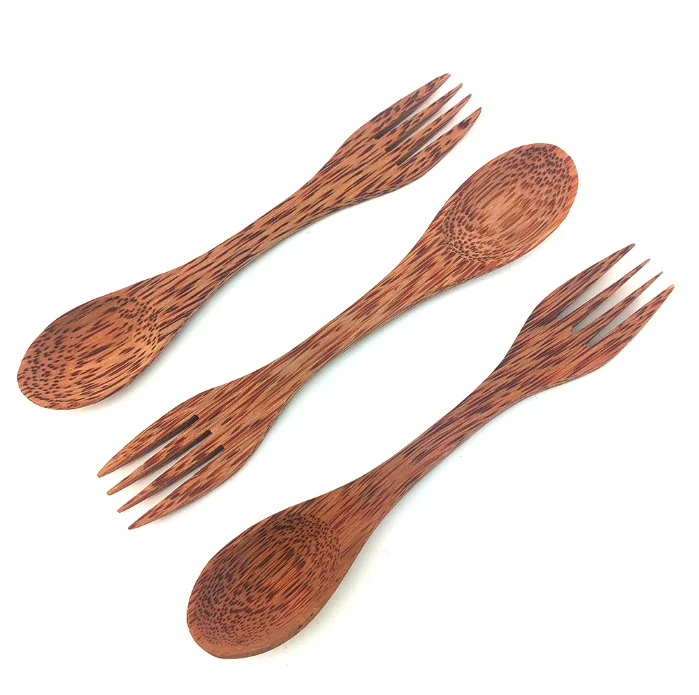 High Quality Custom Natural Mini Small Coconut Bamboo Wooden Dinner Spreader Butter Knife