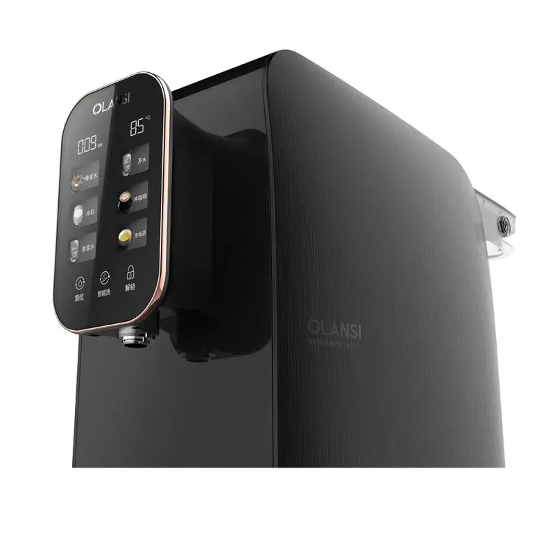 korea desktop alkaline water dispenser and purifier hot water purifier machine