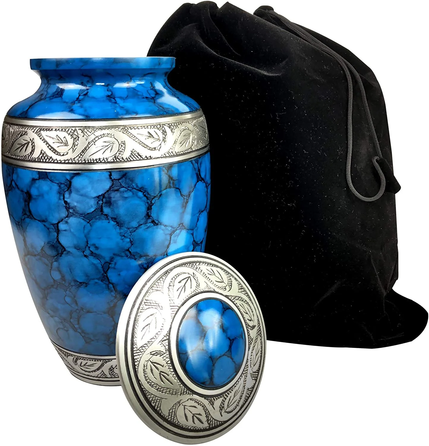 Latest Design Funeral Supplies Cremation Token Urns Aluminium Metal Keepsake Cremation Urn for Human Ashes