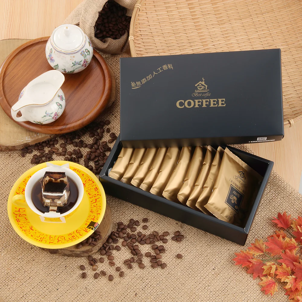 2020 Hot Sales Black Gold House Blend Drip Ground 100% Arabica Coffee