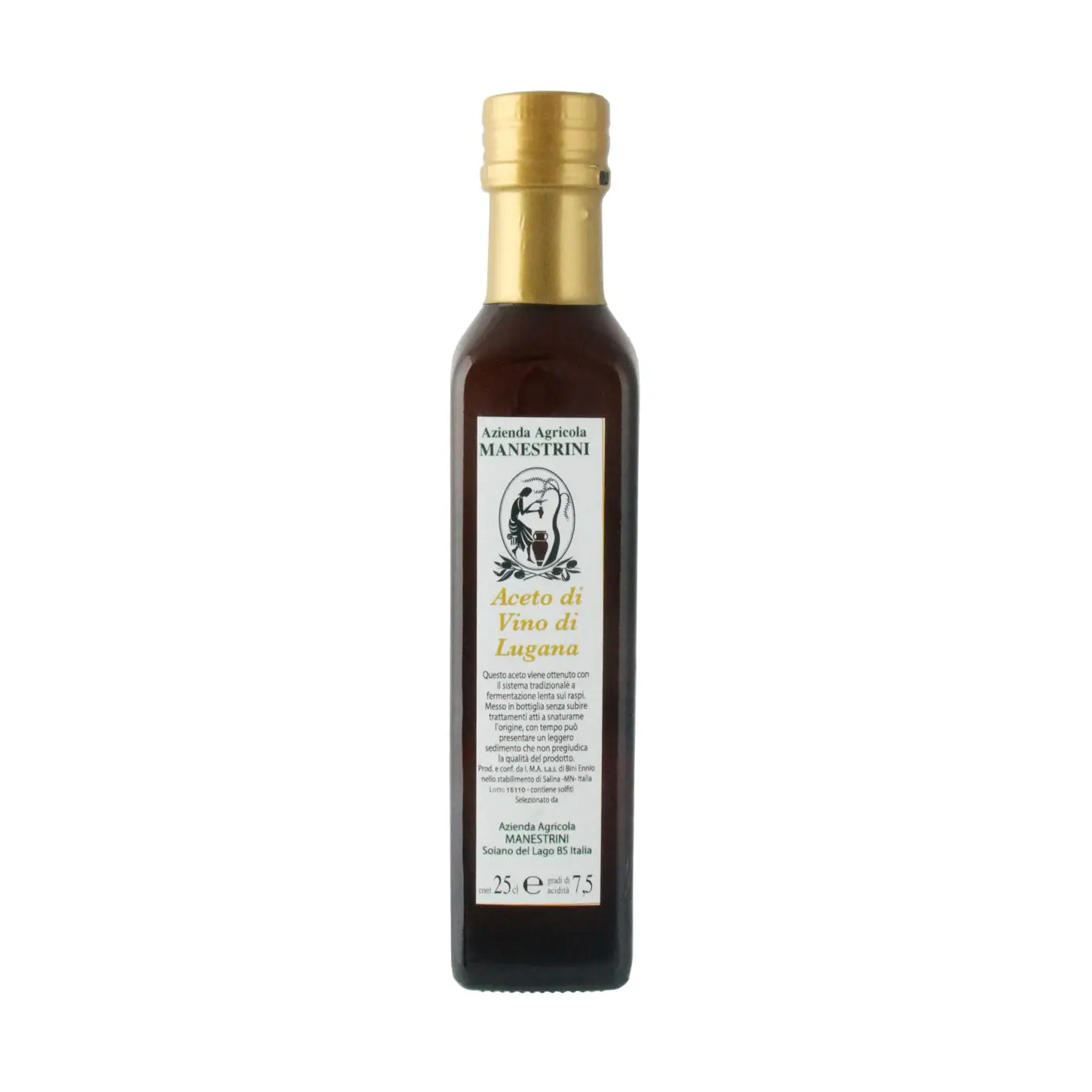 Best Quality italian Lugana Wine Vinegar 250ml