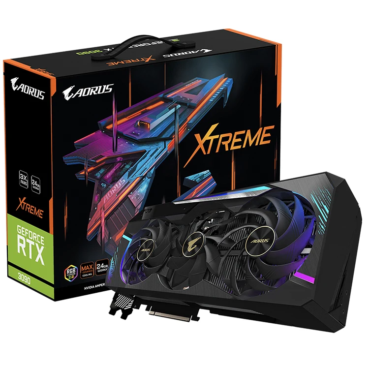 
Оригинальная графическая карта для GIGABYTES AORUS GeForce RTX 3090 XTREME 24G, 4 Гб GDDR6X, поддержка памяти OC в наличии 