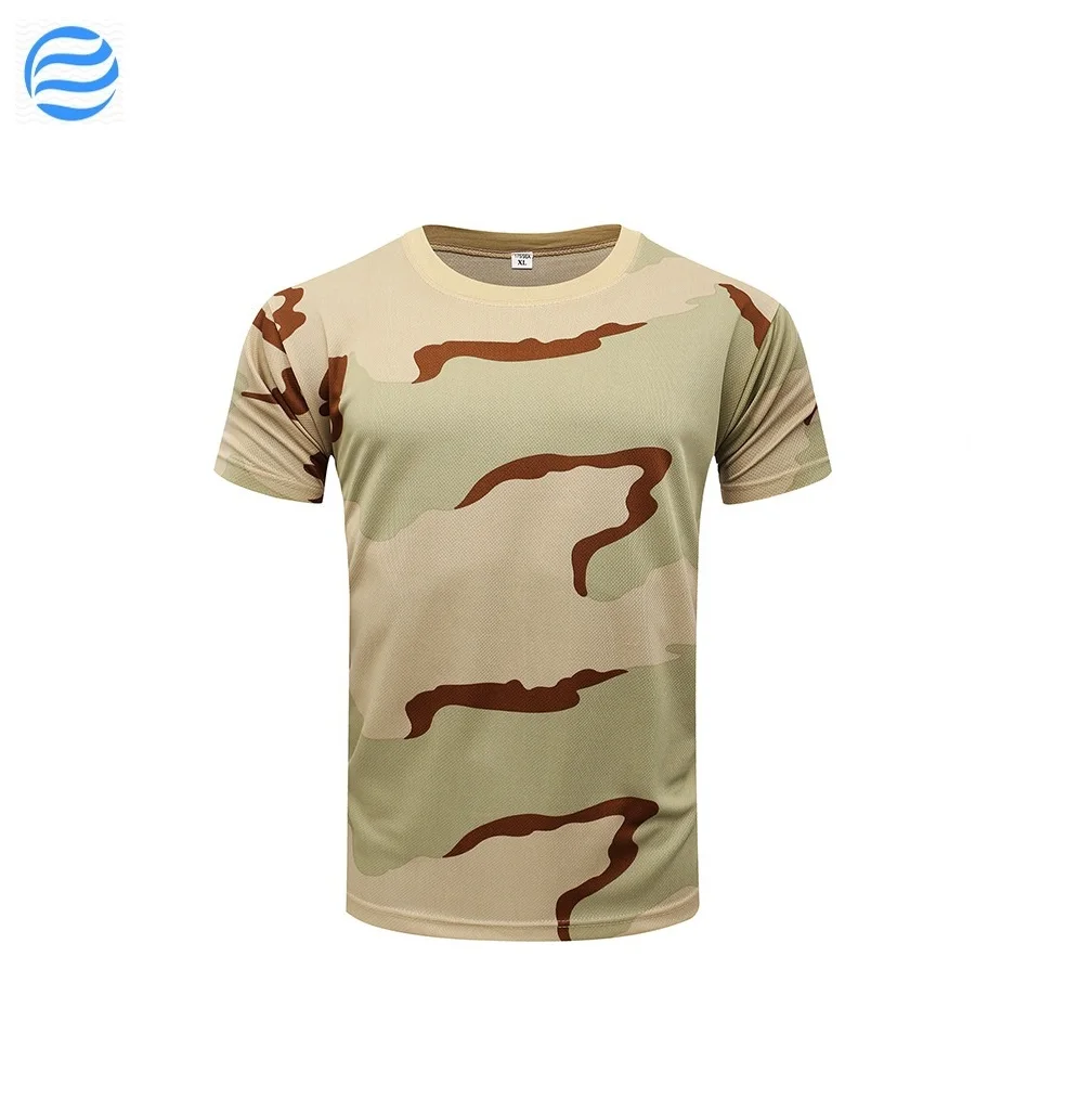 Оптовая продажа камуфляжная тактическая охотничья футболка Повседневная с длинным рукавом зимняя форма дышащими и быстросохнущими функциями