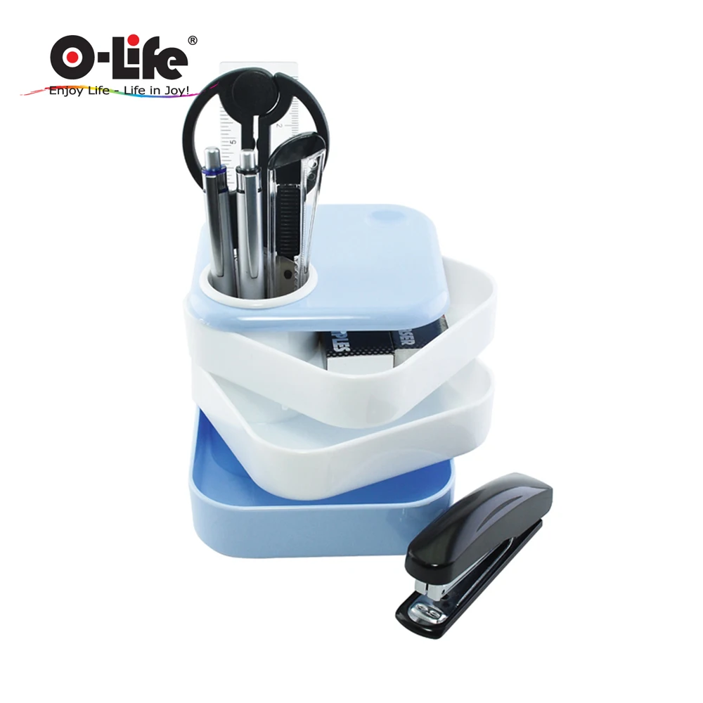 Desk Organizer Desktop Set Office Supplies Pen Holder Stationery