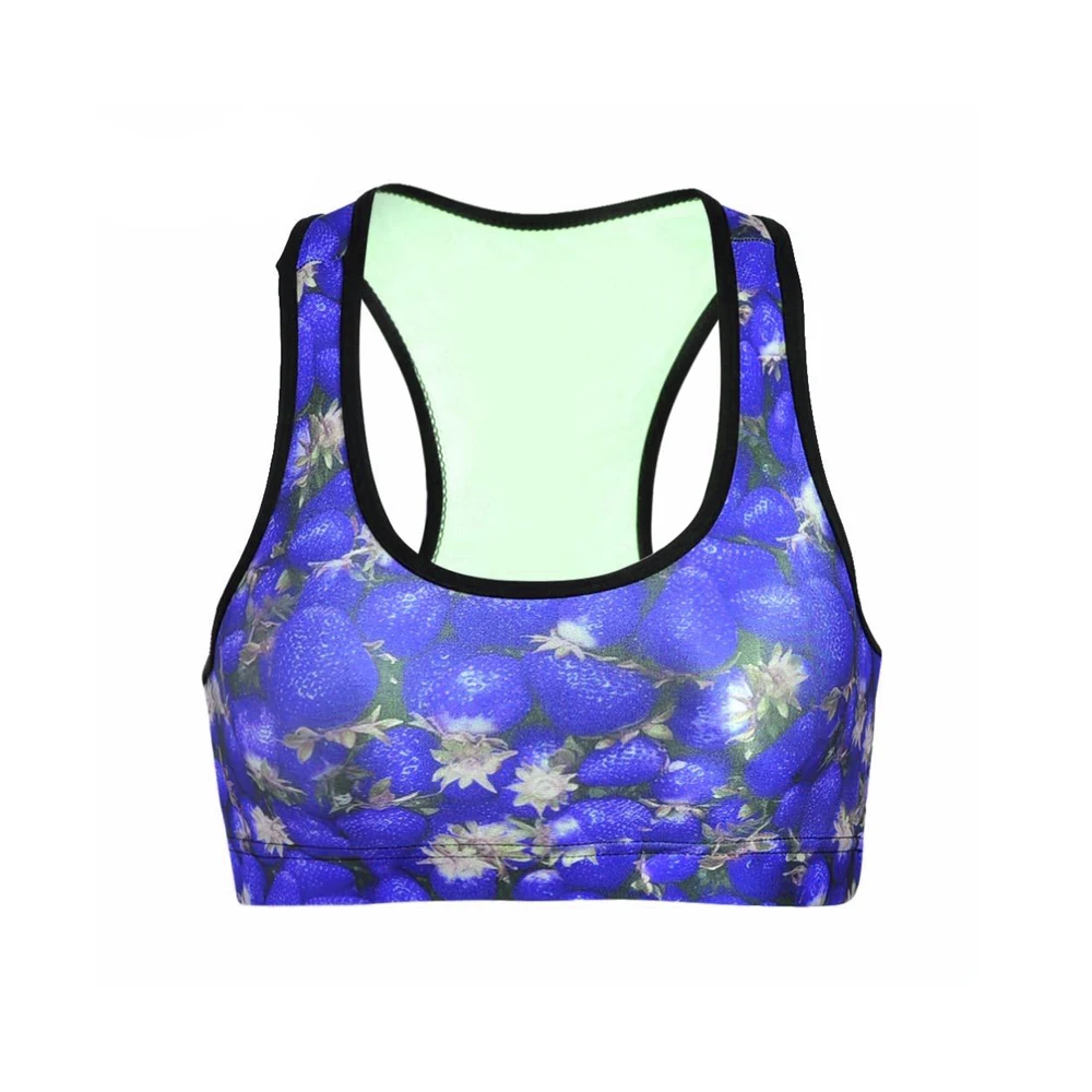 High Quality Stretchable Breathable Top Trending Women Gym Bra Cheap Price Customized Printed Women Sports Bras