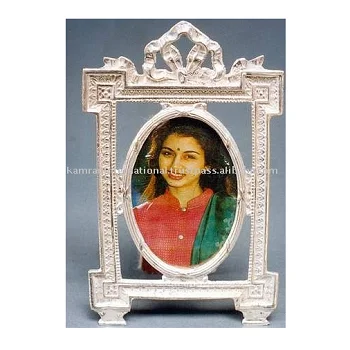 Silver plated photo frame metal photo frame,2012 photo frame