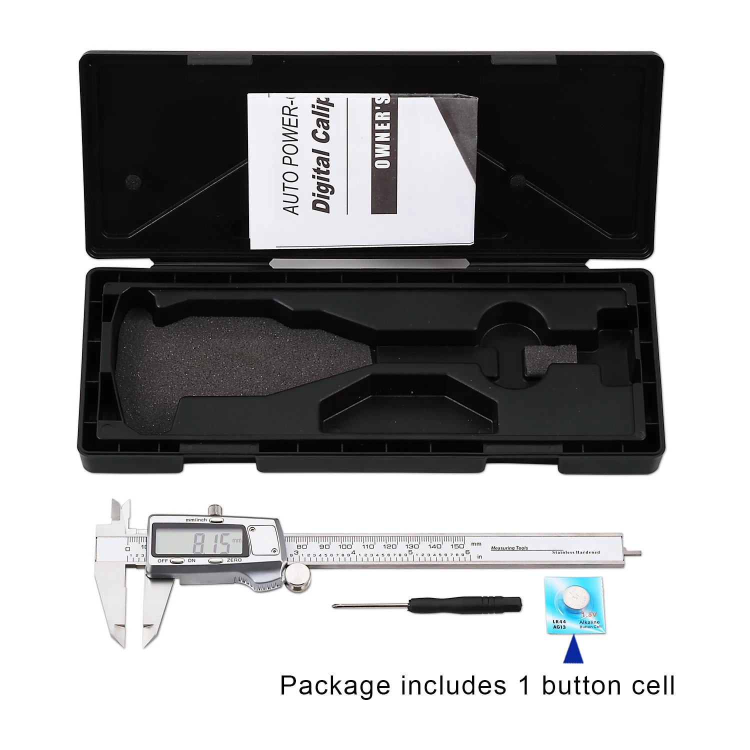 Штангенциркуль из нержавеющей стали