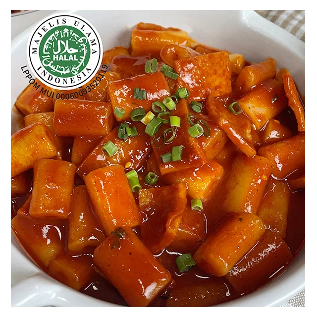  Корейское традиционное вкусное острое блюдо ток-Поки Сделано в