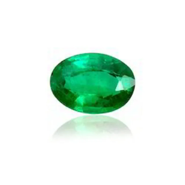 Высококачественная натуральная изумрудная овальная форма для изготовления ювелирных изделий