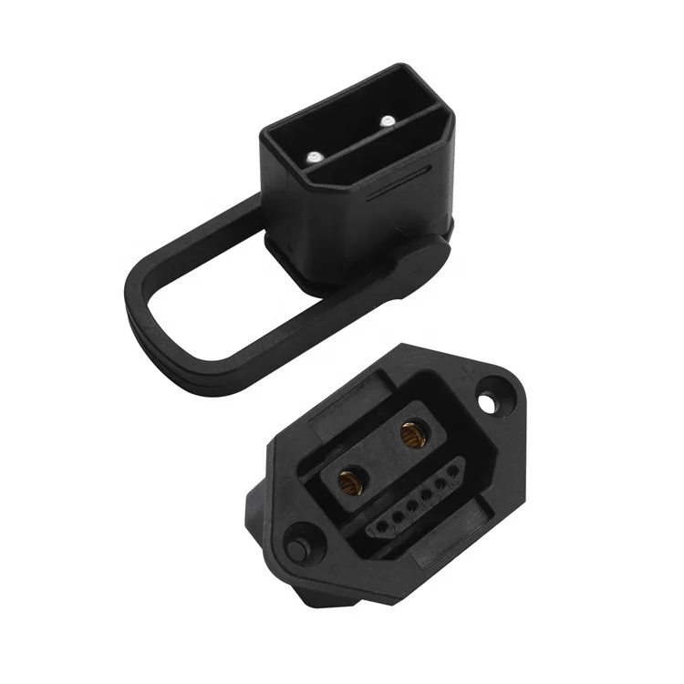 Custom welded all copper power wire connector 2 + 6 8pin 45a high current ev charger connector