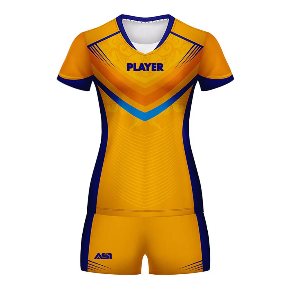  Новейший дизайн ваш собственный волейбольная футболка профессиональная с коротким рукавом для волейбола женская форма