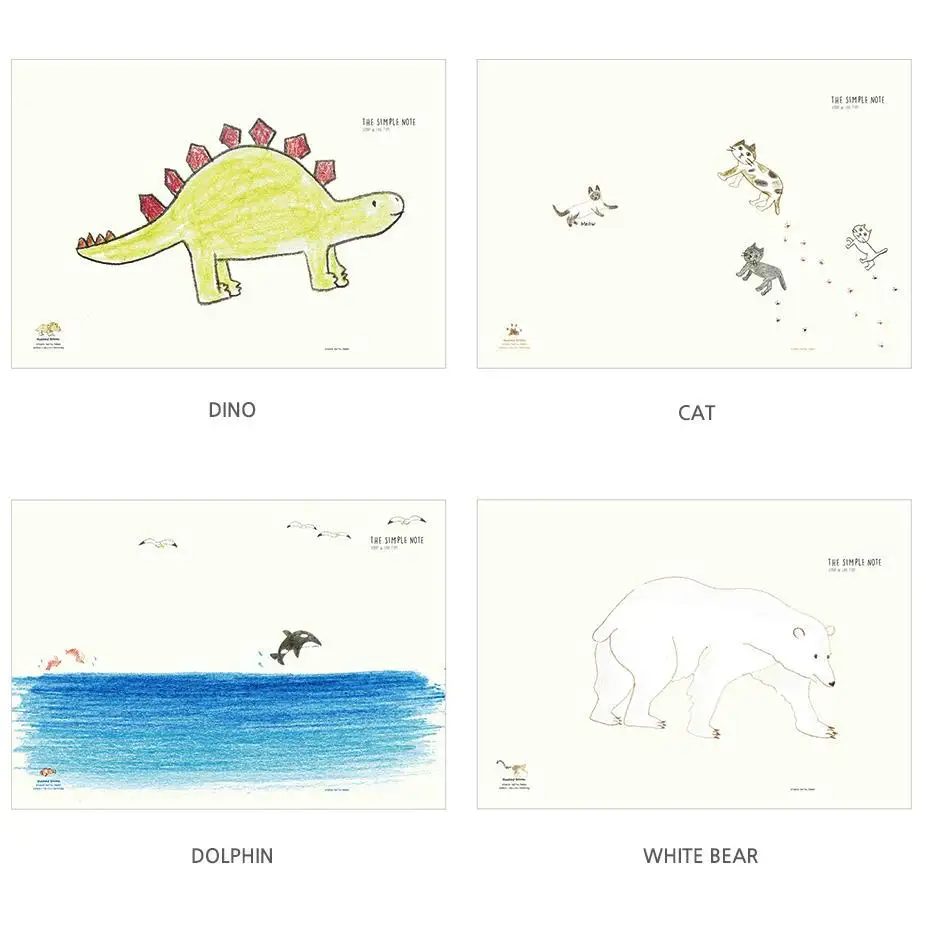 Korean Design Character Licensing Stationery