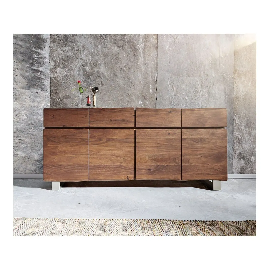 Solid Wooden Sideboard Cabinet Living Room Furniture Antique High Grade Chest Rectangle Customer Designs Acceptable Wood 20 Pcs (1600195957561)