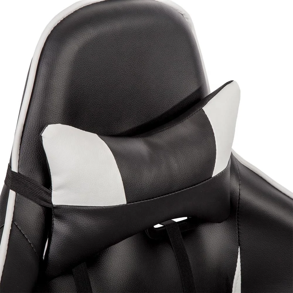 Base Office Racing Wcg Gaming Chair with Footrest Factory Direct Ergonomic Nylon Office Furniture Modern Synthetic Leather