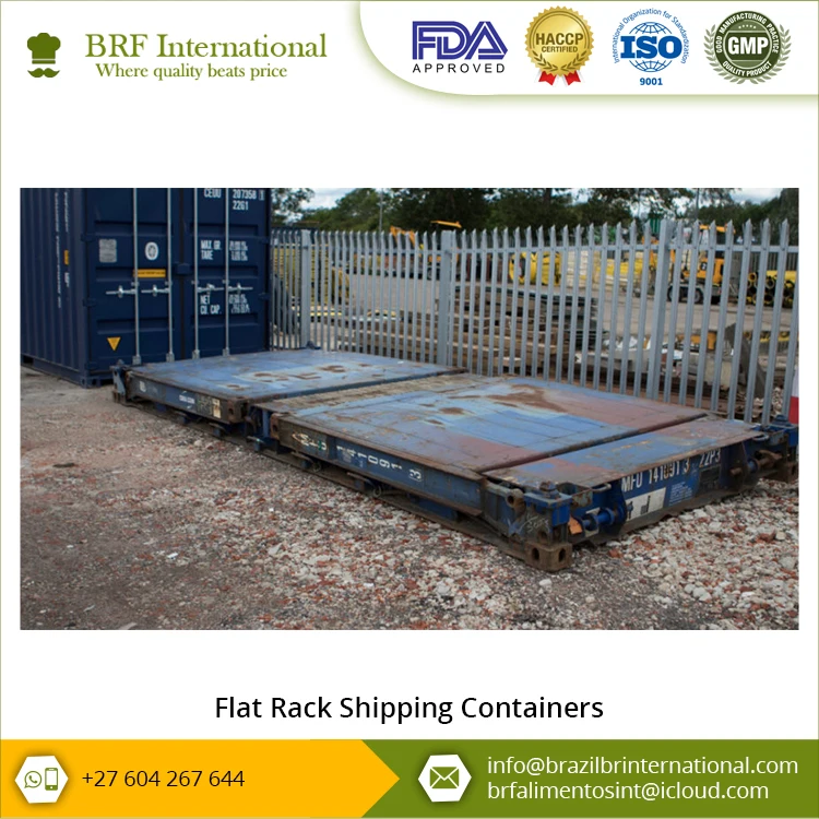 
Standard Quality Made Flat Rack Shipping Containers 