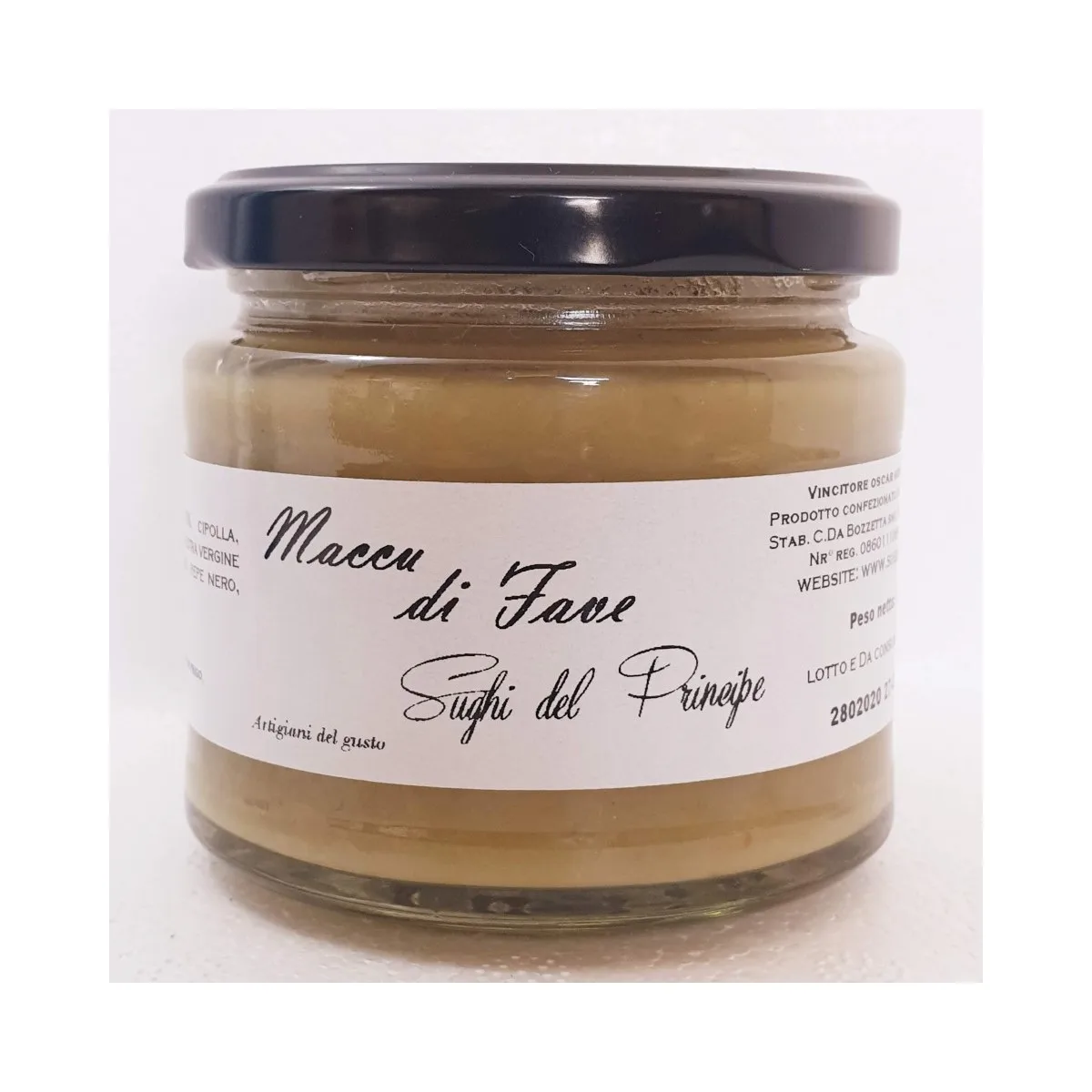 2022 Product New Recipe the Traditional Pasta co Maccu a  Broad Bean Cream 100% Made in Italy