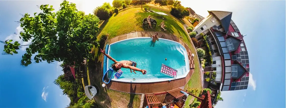 MAX waterproof 5.6K 360-degree video Go app high quality time-lapse motion videos