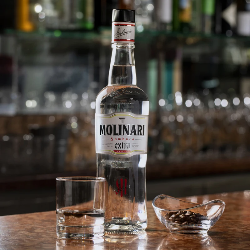 High Quality MOLINARI EXTRA SAMBUCA liqueur 100 cl for export