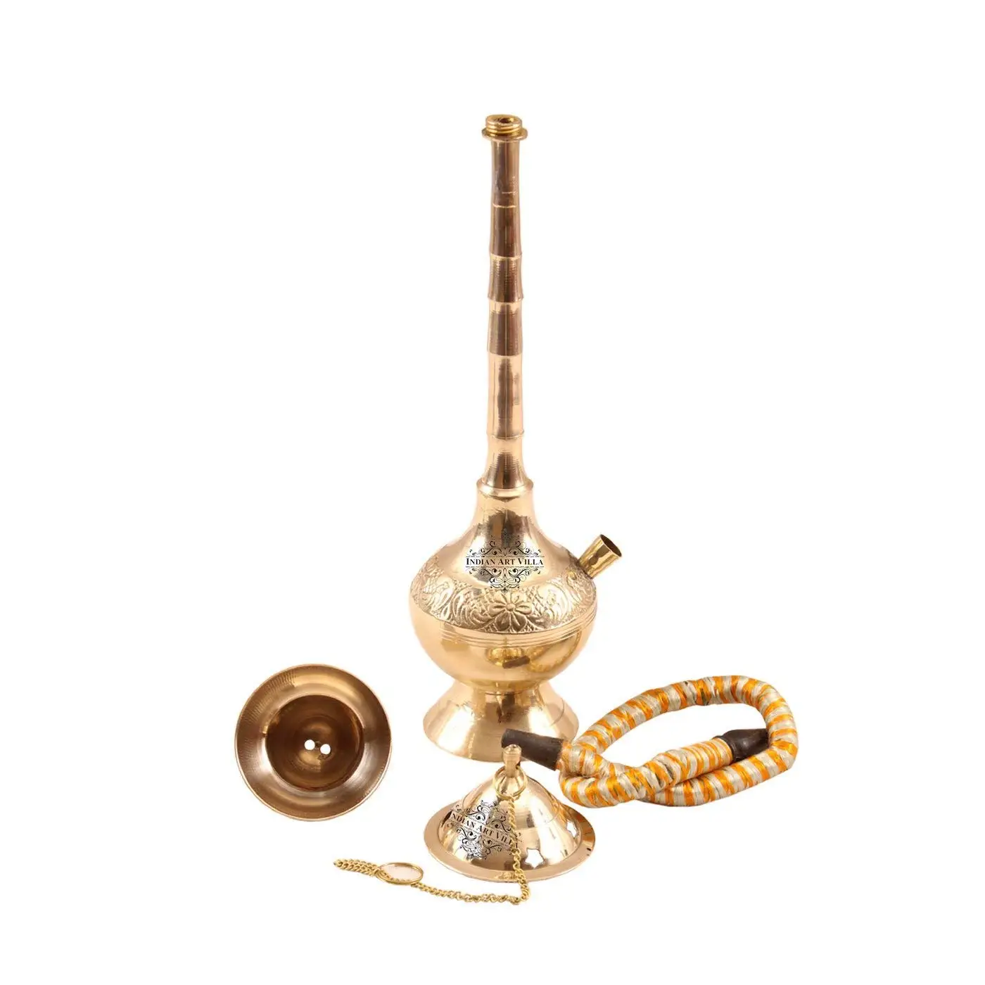 Высококачественный кальян из чистой латуни комбинированный автомобильный разного размера и стиля по самой низкой цене