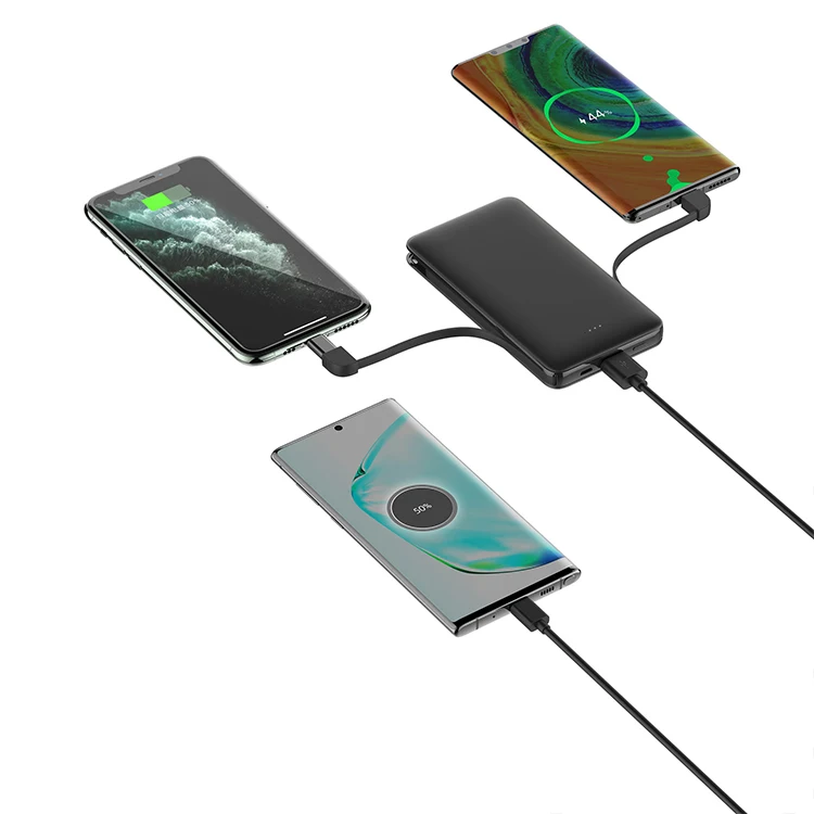 Customized logo oem power bank advertising charge travel 10000mah power bank for tppe-c mobile phone