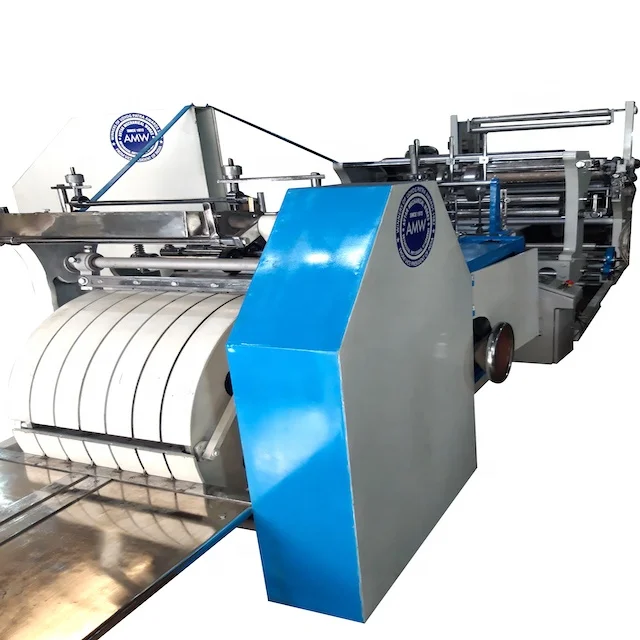 Paper Bag Making Machine With 2 Colour Online Printing