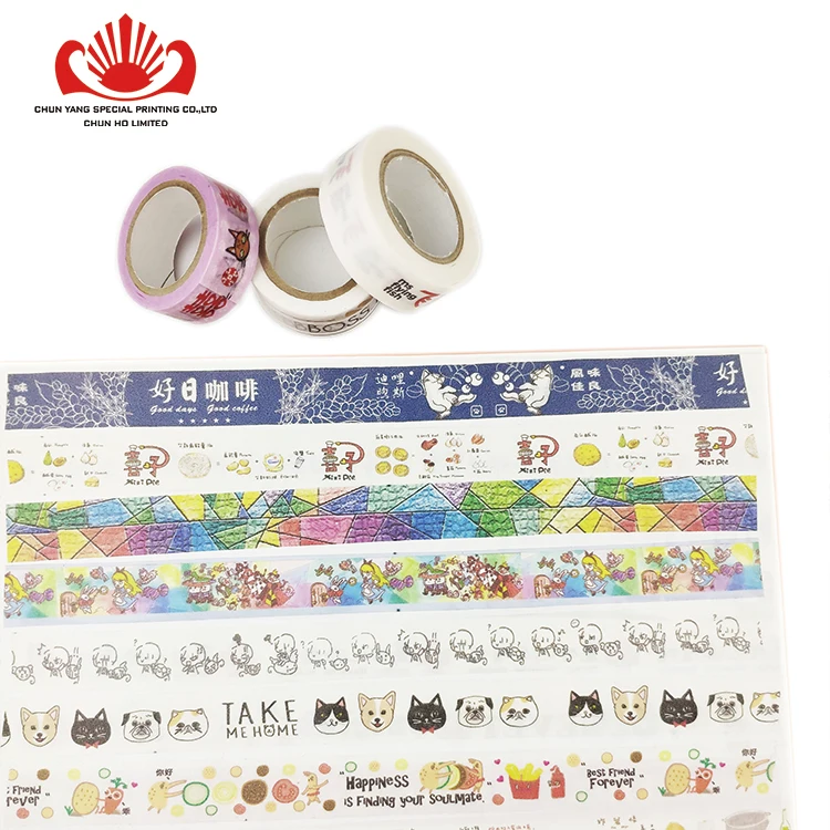 
Custom high quality masking tape for decoration 