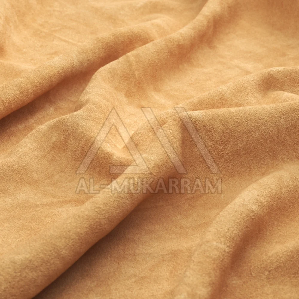  Натуральная кожа коричневая замша