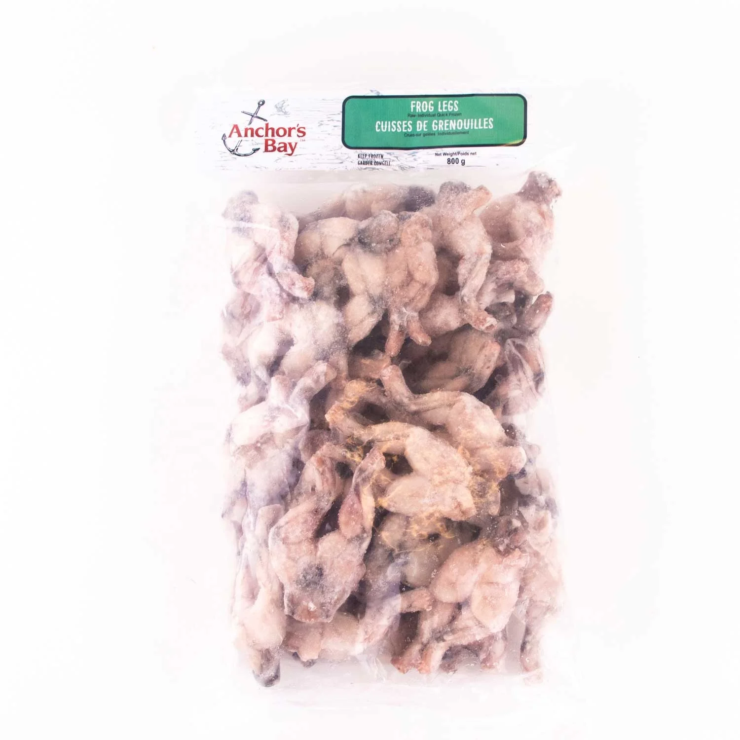 Замороженные ножки лягушки на продажу
