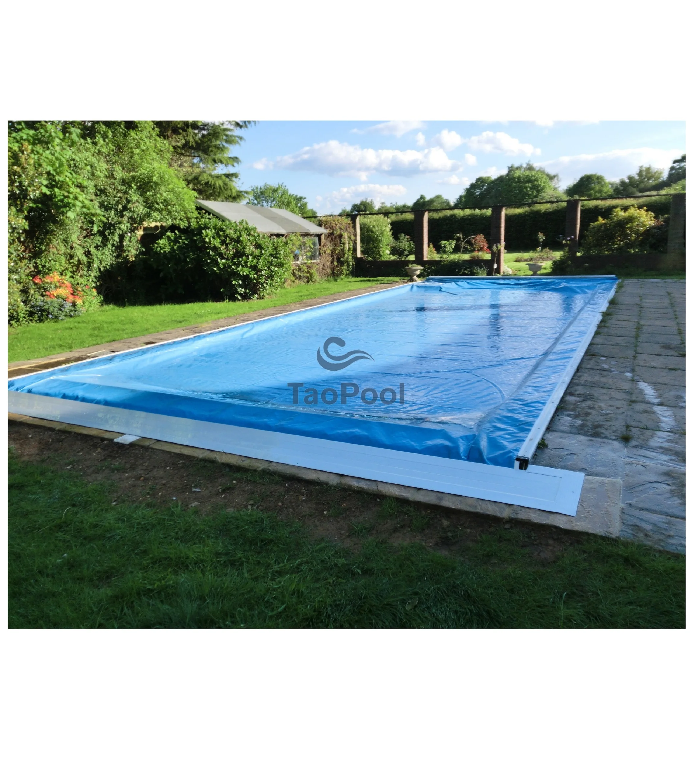 Swimming Pool Covers Movable Floor Indoor Outdoor Polycarbonate Sheet Fabric Safety Pool Cover