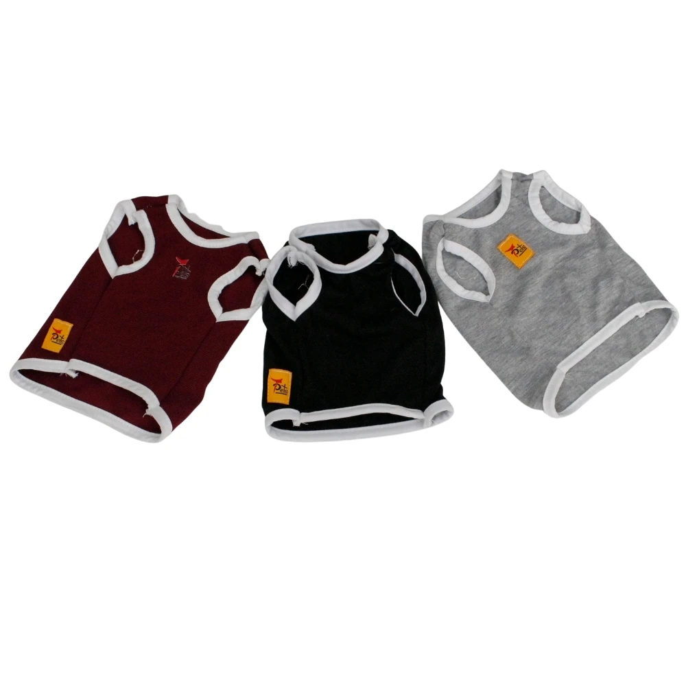 Direct Price Factory Vietnam Apparel Sleeveless T-Shirts For Pets Cute Design Clothes Small Dog Coat Summer