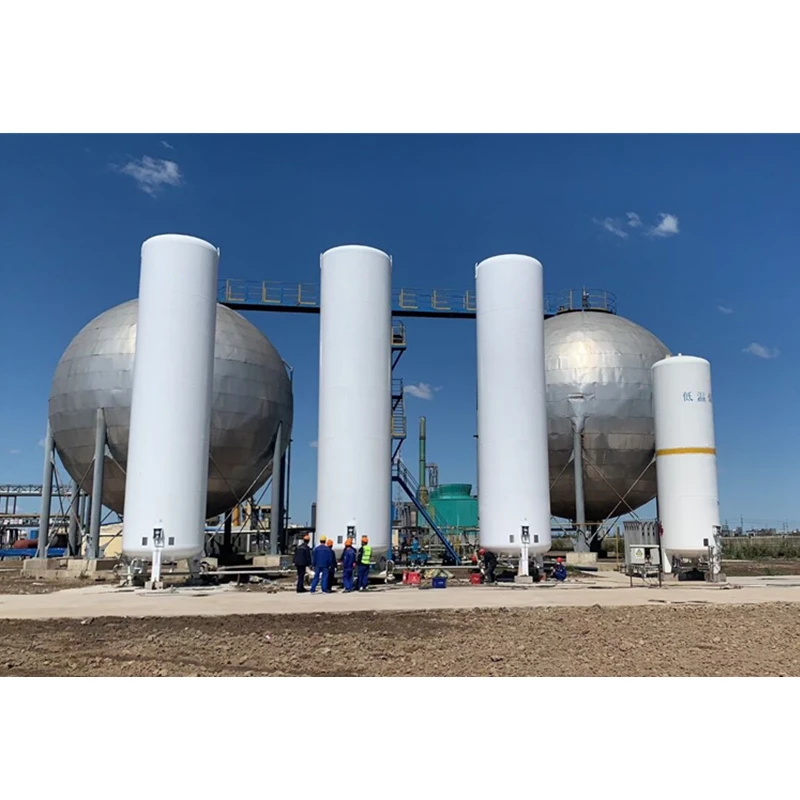 Stationary 50nm3 High Quality Liquid Oxygen Cryogenic Storage Tank Liquid Oxygen Storage Tank