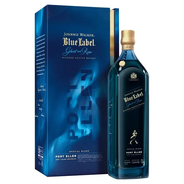 Виски Johnnie Walker с синей