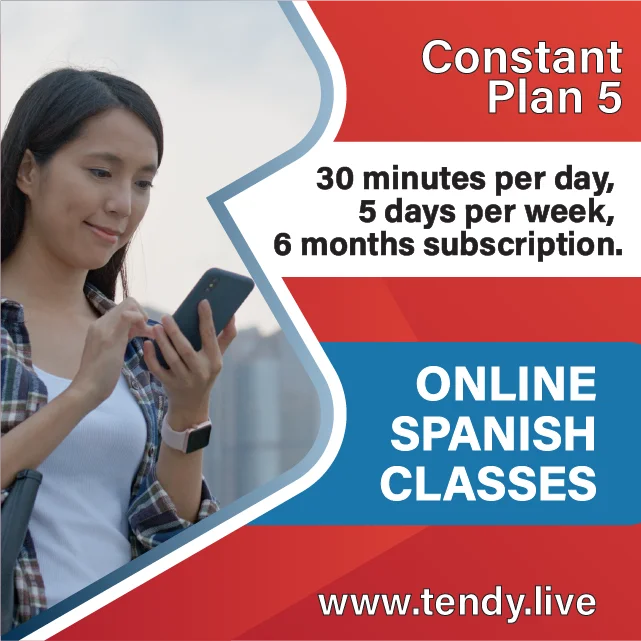 
tendy.live: Online Spanish classes with native-Spanish speaking teachers, ready to teach Spanish. 