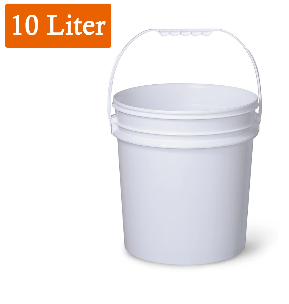 
Белые круглые пластиковые ведра 10 л/бочки для краски/парусы для краски 