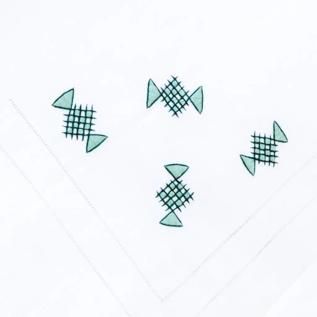 Hand embroidery bed sheet,flat sheet and pillow set 100%cotton Quang Thanh hand embroidery