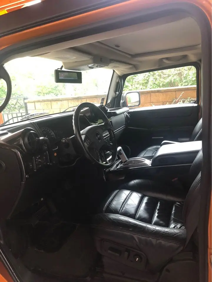 NEWLY LANDED AND VERY CLEAN Hummr H2 6.0 Fusio Orangee  FULLY AVAILABLE IN STOCK WITH GREAT DISCOUNT