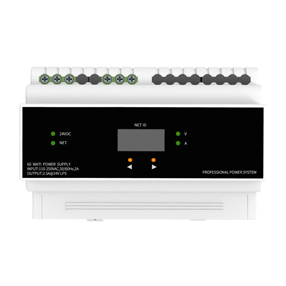 Easy Installation DIN Rail 24V DC Power Supply Module Applied in DALI Gateway