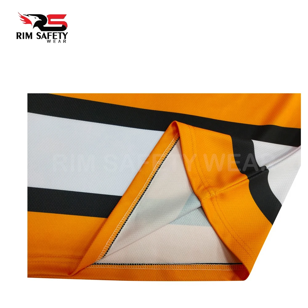 Черная классическая майка для хоккея с шайбой командные клубы Лига сублимация мужчин